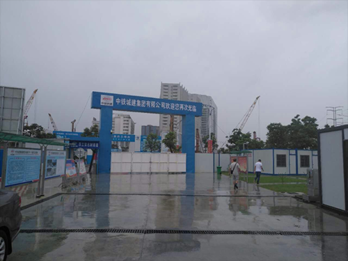 200KW发电机租赁与中铁城建集团合作