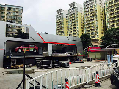 车展会发电机租赁----500KW